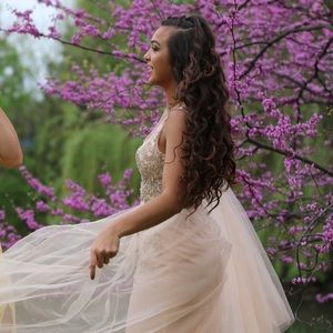 Size 6 full length dress